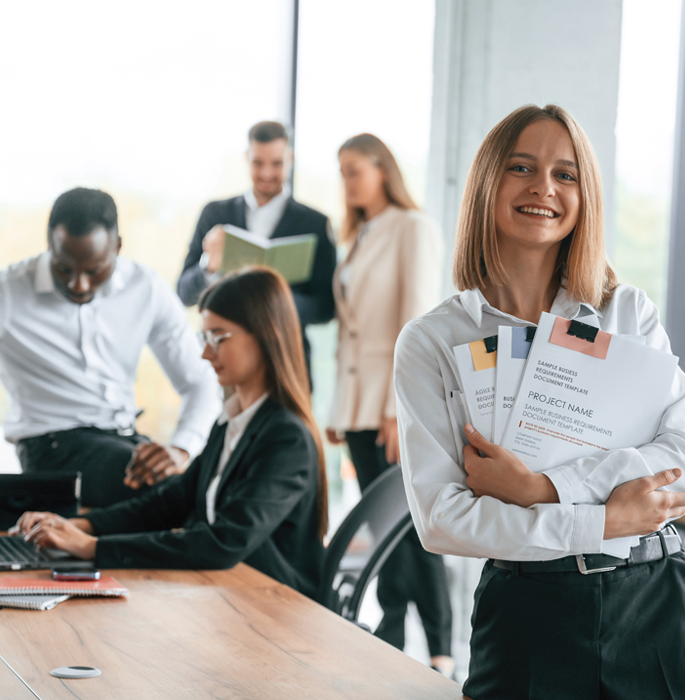 Equipo resolviendo dudas